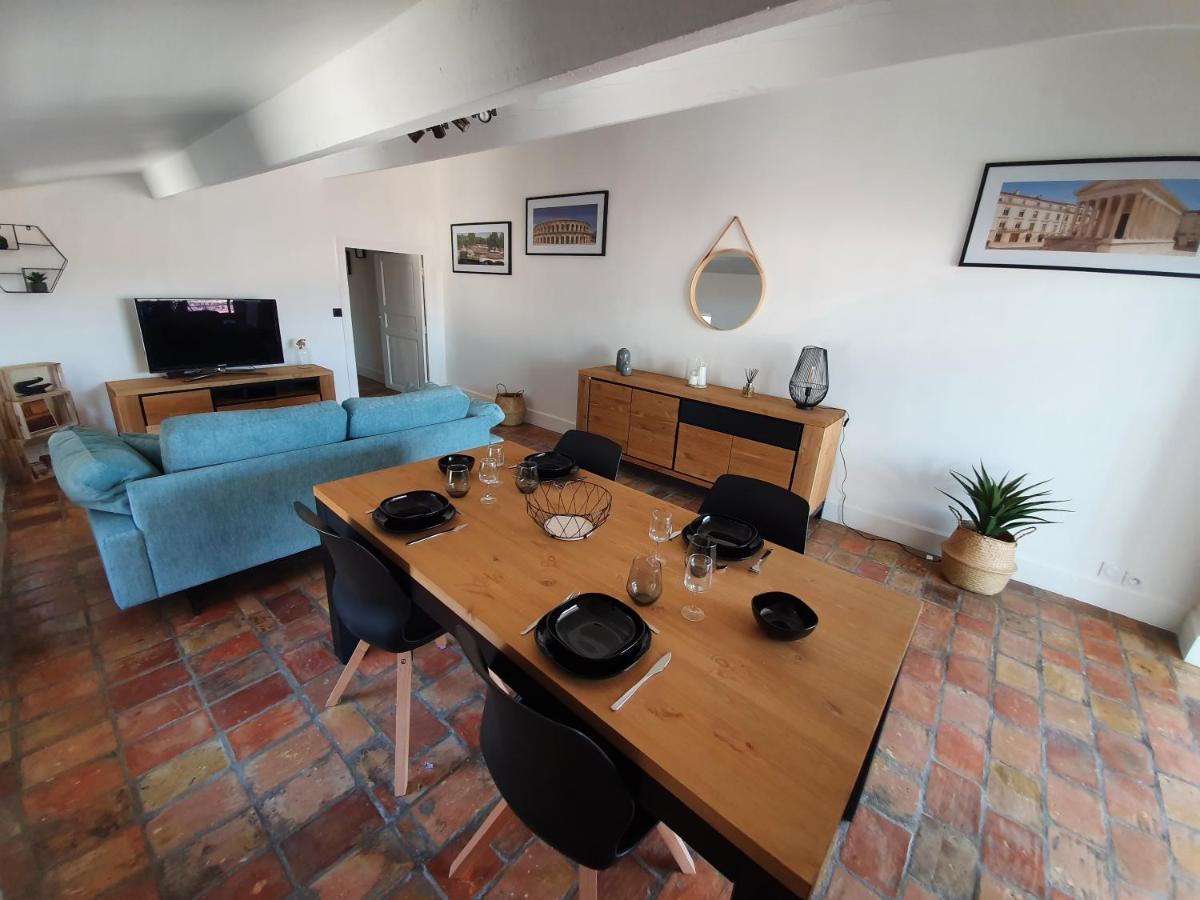 Au Coeur Du Centre Historique - Immeuble Classe - Terrasse - Climatise * Nîmes